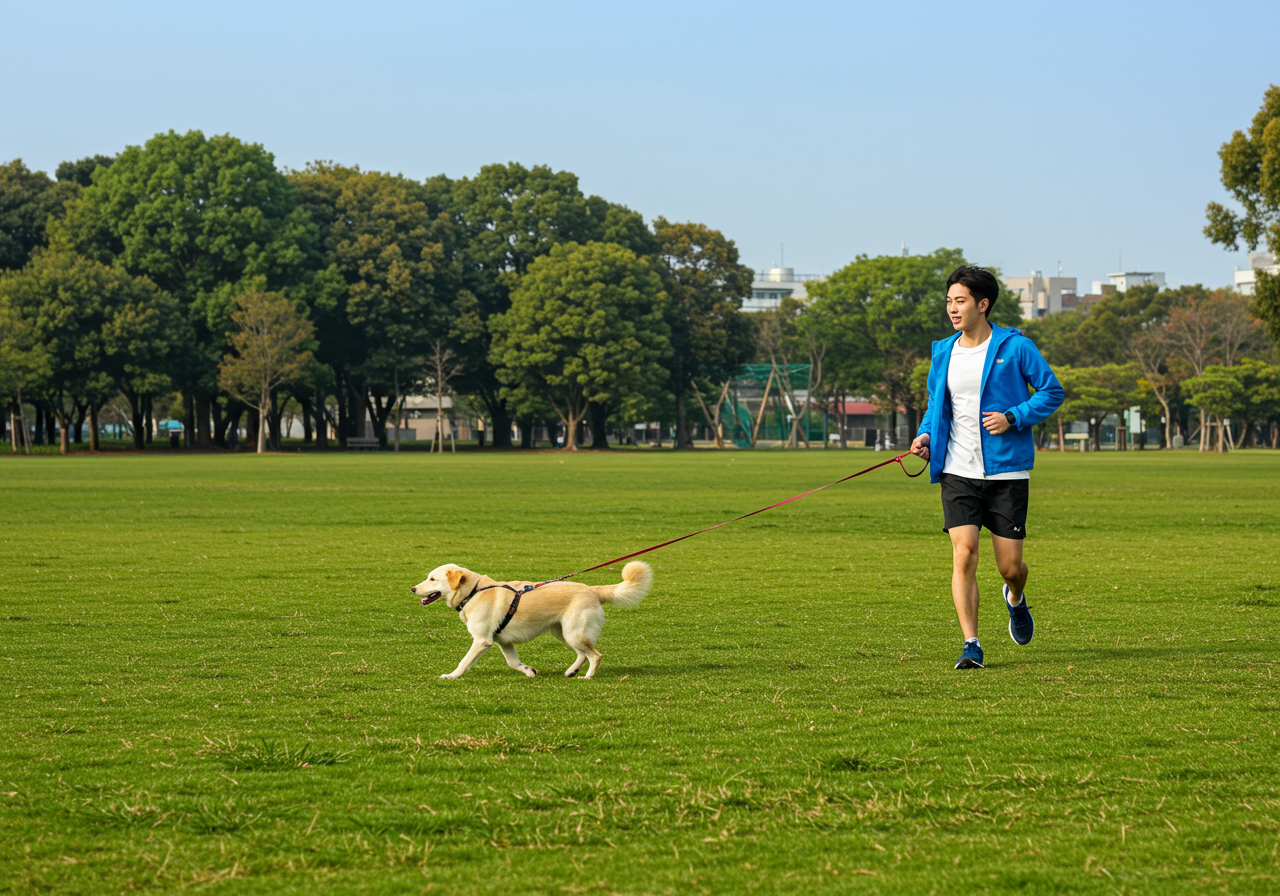 Shaded seating area at Alameda Dog Park with separate play zones for small and large dogs.