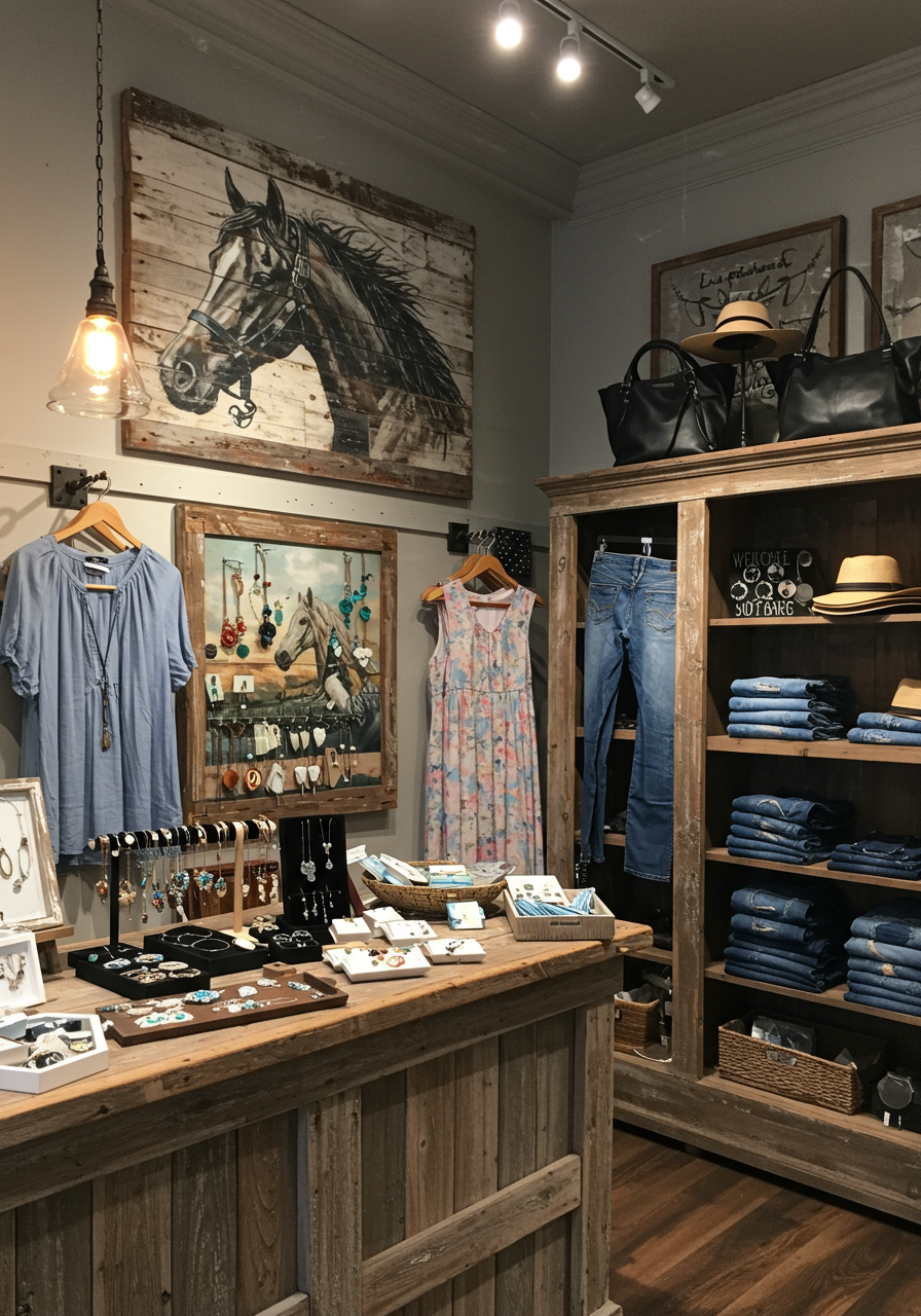 Camellia Boutique jewelry and clothing, Dana Point