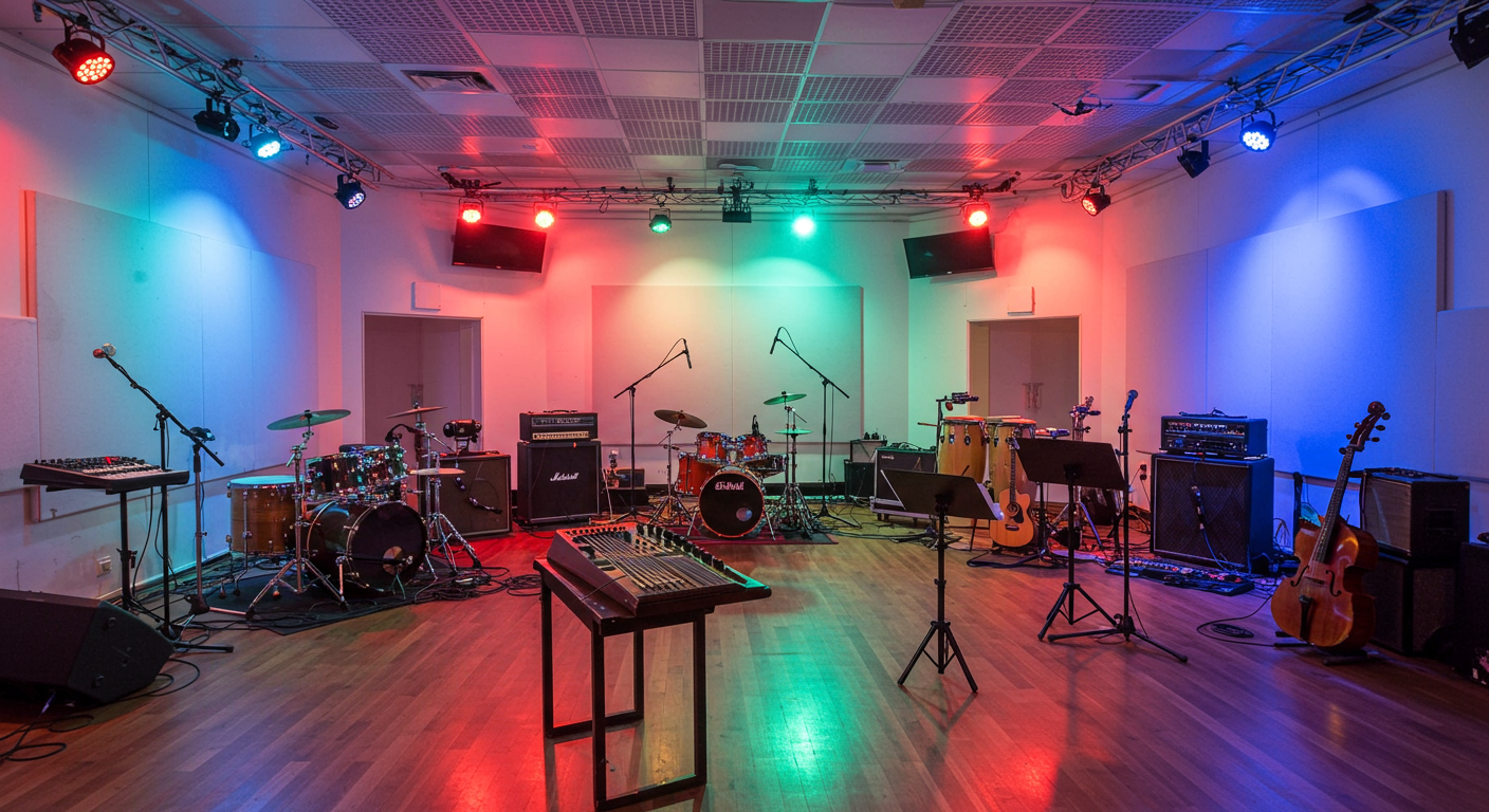 Soundproof recording studio in Berkshires MA