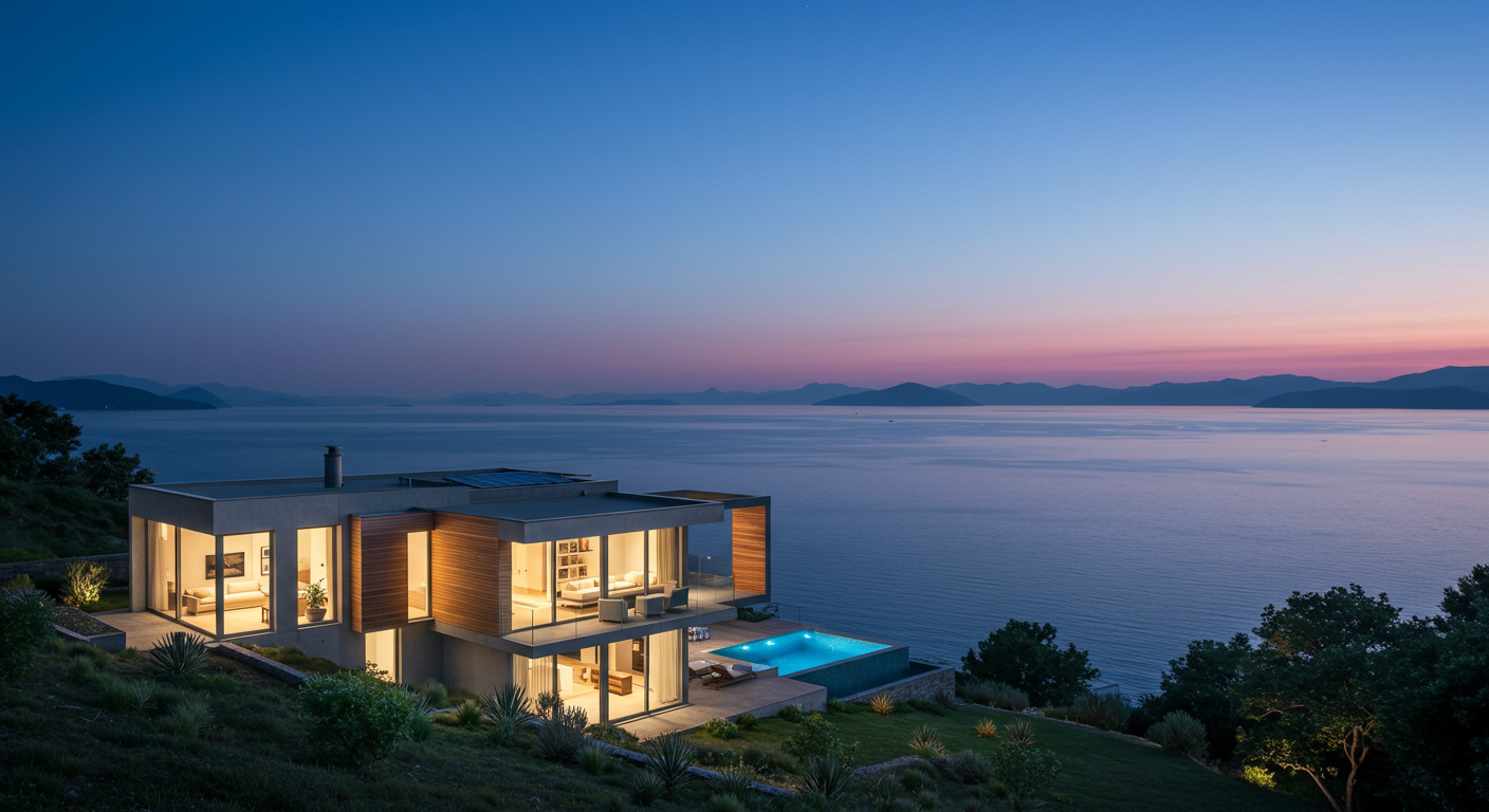 A hilltop home on Hayman Island, Queensland, typical of the property sought by returning Australian expats in the “boomerang” phenomenon. Photo: Sotheby’s International Realty