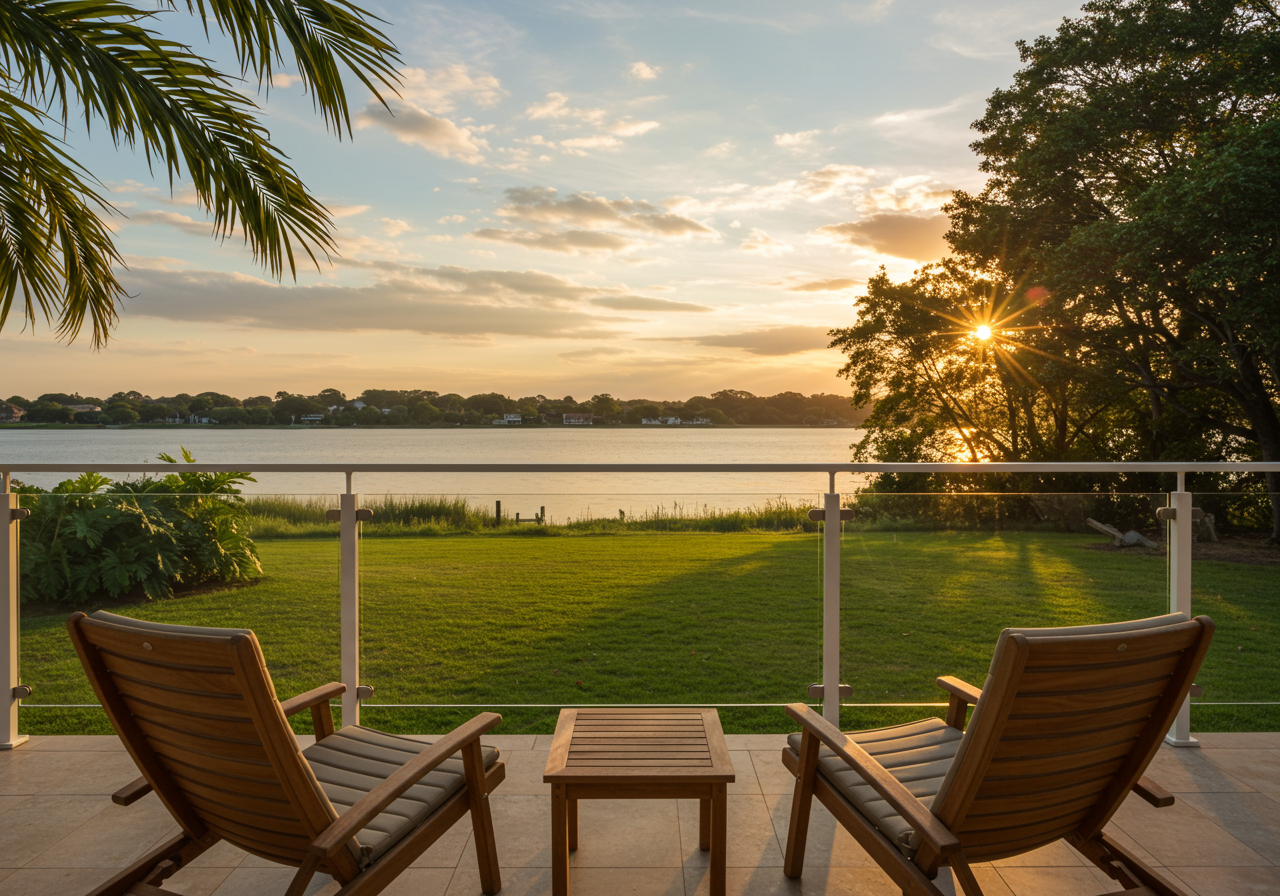 Views from the outdoor patio at 2252 Mesa Dr