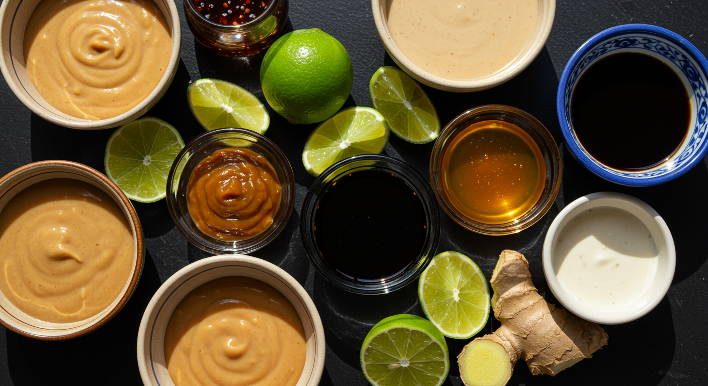 Peanut Chicken Spring Roll Bowls | halfbakedharvest.com