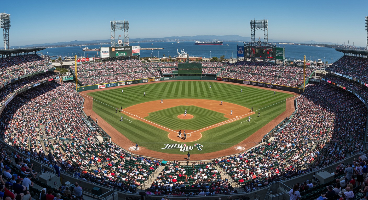 Take a ferry to a Giants game