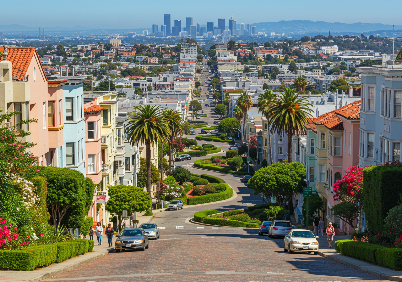 Russian Hill in San Francisco - Take a Cable Car to the Most Crooked Street in the World - Go Guides