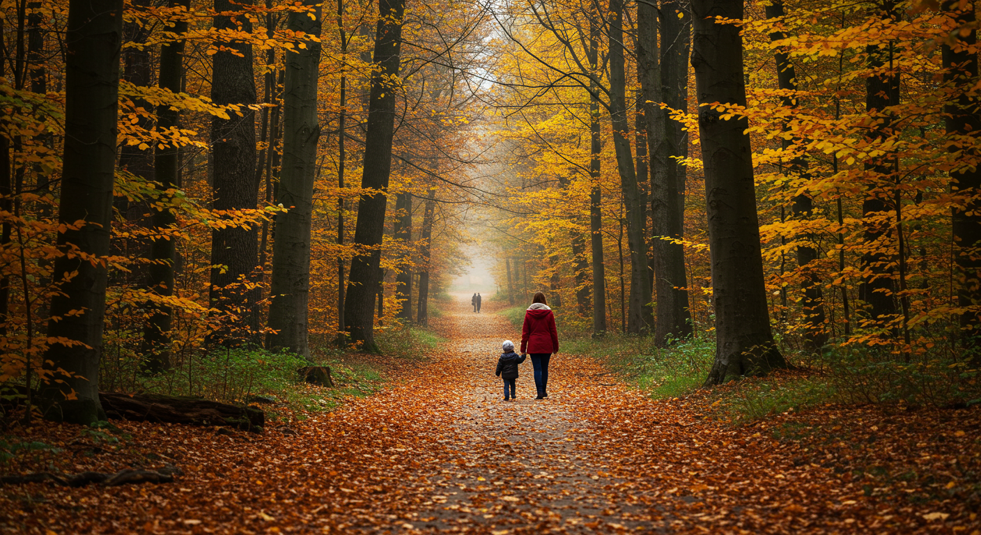 Wissahickon Valley Park with kids