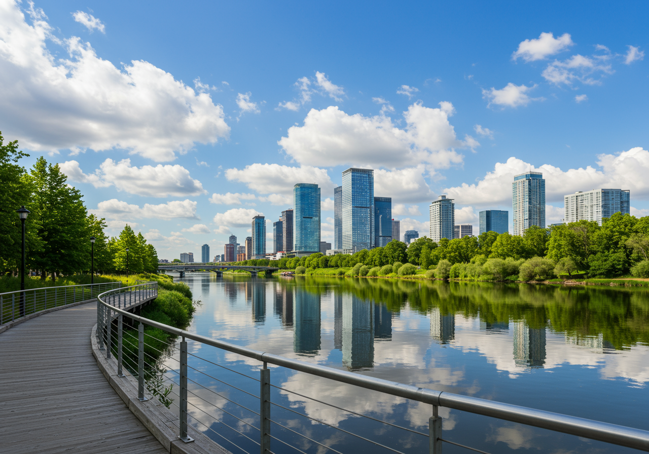 Ann and Roy Butler Hike and Bike Trail and Boardwalk at Lady Bird Lake | Austin, TX