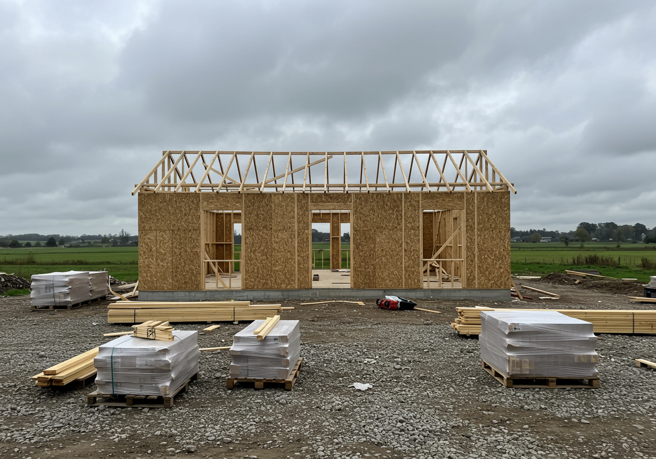 new home, construction, build