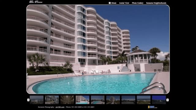 A luxury resort with massive pool