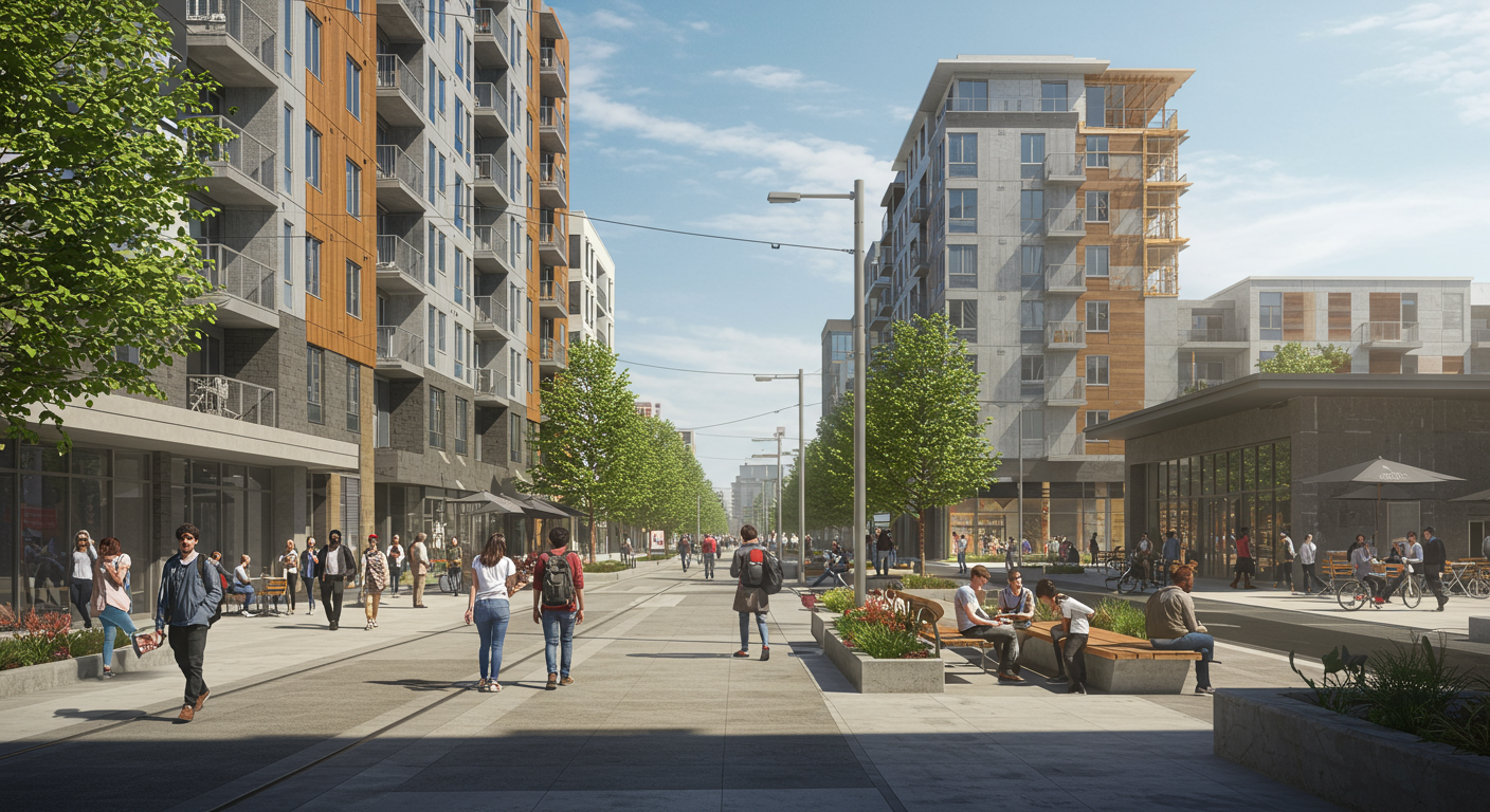 Entertainment district, new library, college downtown among developments to transform University City