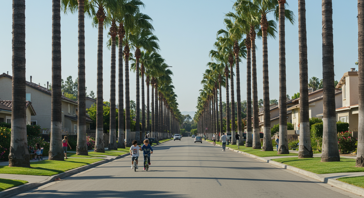 an image of palm trees