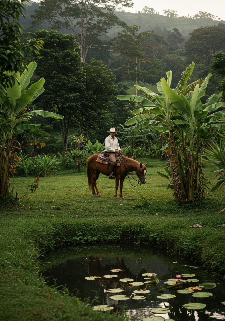 Diplo in Celine boots and carrying an Hermès bag astride Rockabye an 11yearold American paint horse.