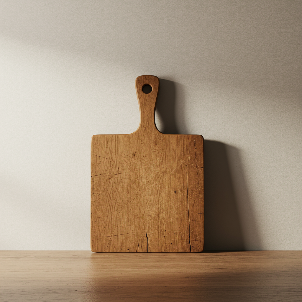 wooden serving board