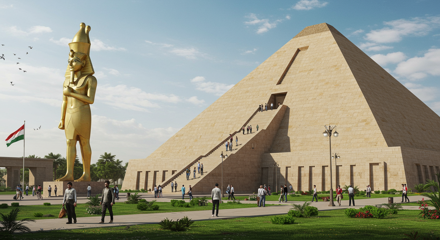 See the Great Pyramids without leaving Illinois