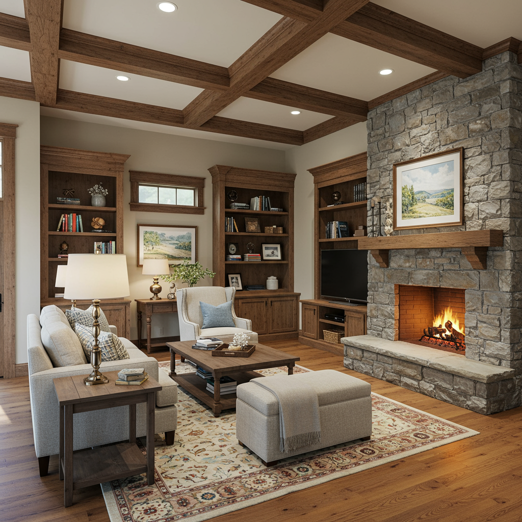 Home Staging Before And After - Clifton, Virginia