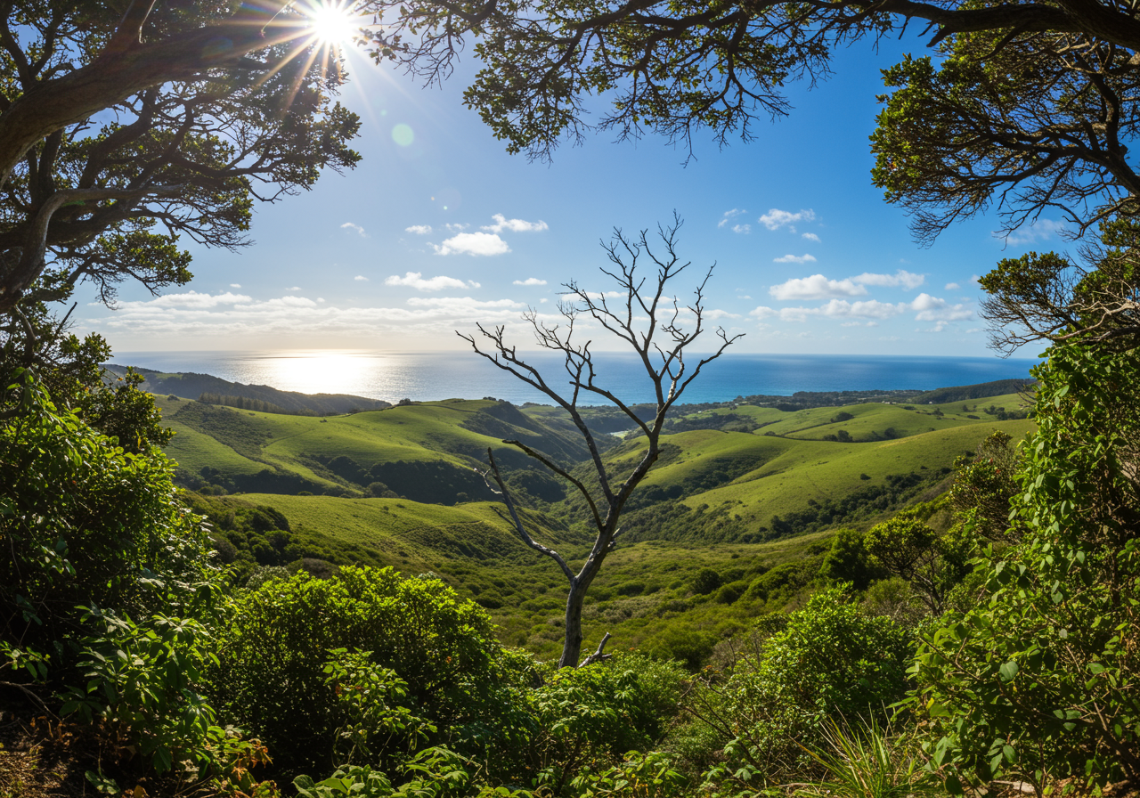 Rodeo Valley Trail,historic ranch road that runs north of Bunker Road from Wolfback Ridge to Bobcat Trail in the Marin Headlands.