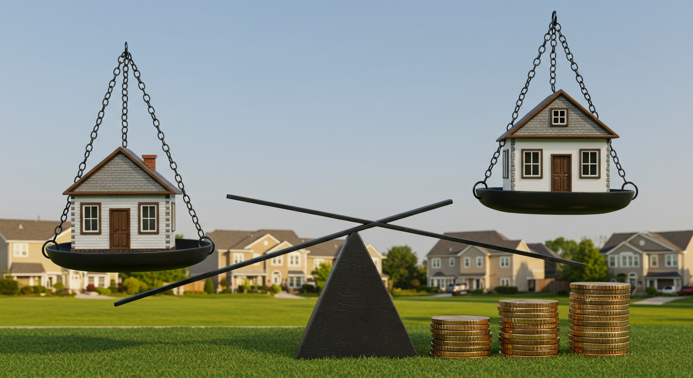 a graph of a graph showing the rise and fall of mortgages