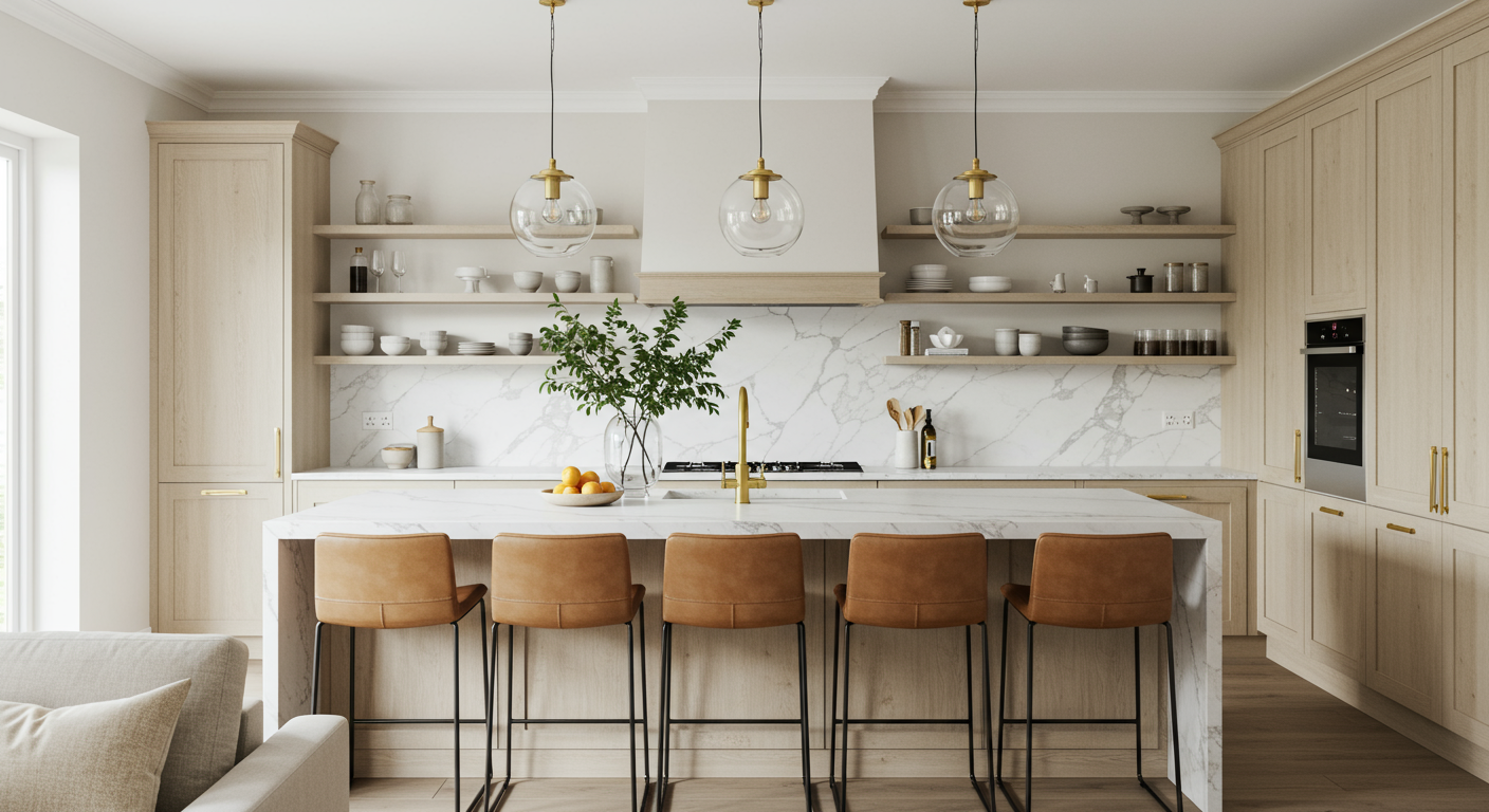 Kitchen islands with a sink