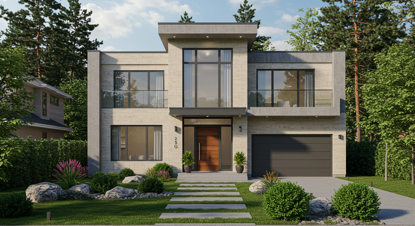 Modern home in Beverly Hills