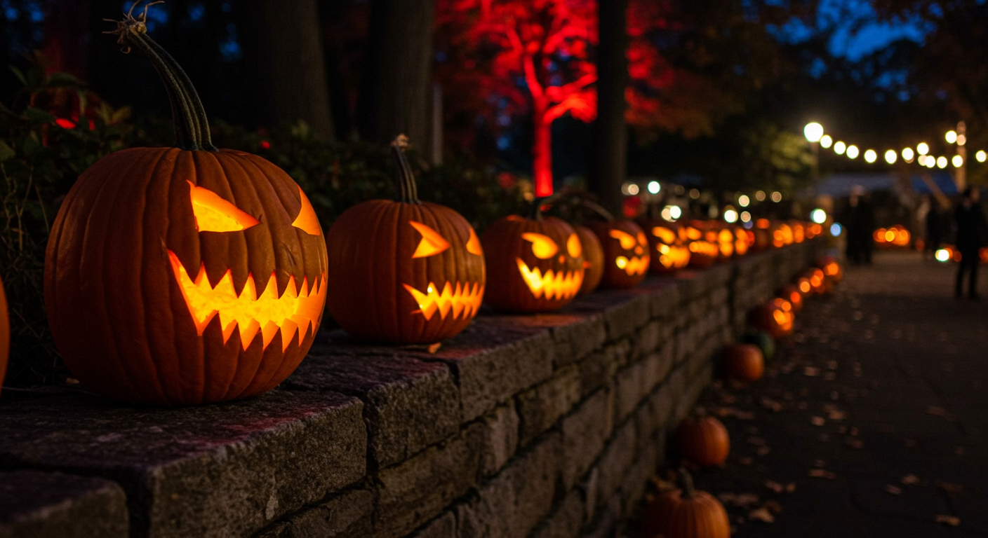 The Great Jack O'Lantern Blaze at Van Cortlandt Manor in Croton-on-Hudson, N.Y. on September 29, 2016