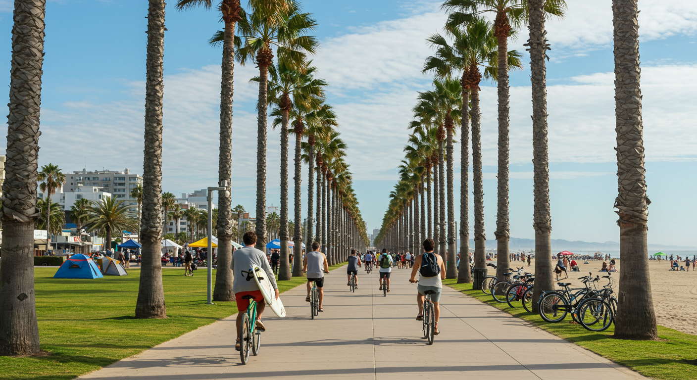 Skateboards, Rollerblades, and Bikes