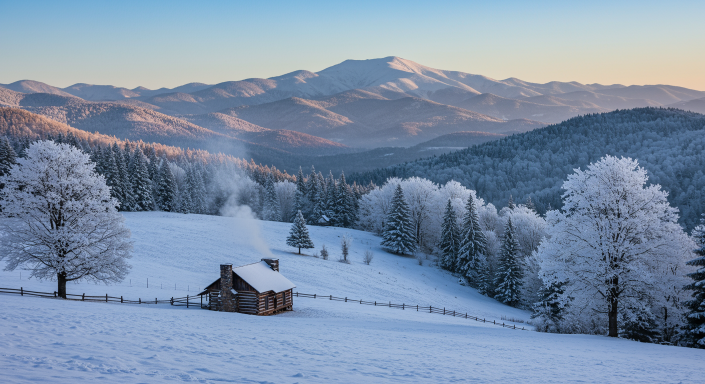 Winter Fun in the Mountains of North Carolina