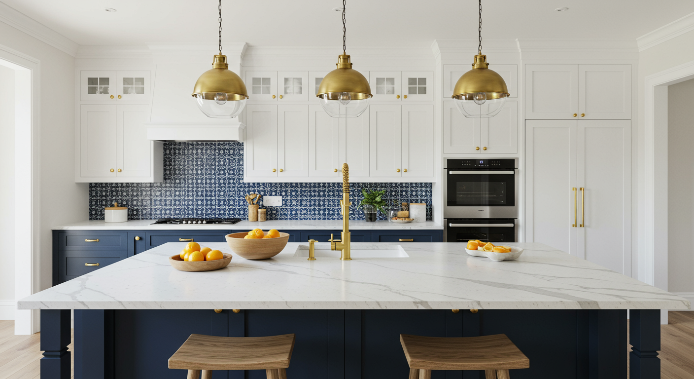 multi-purpose islands and brass is back