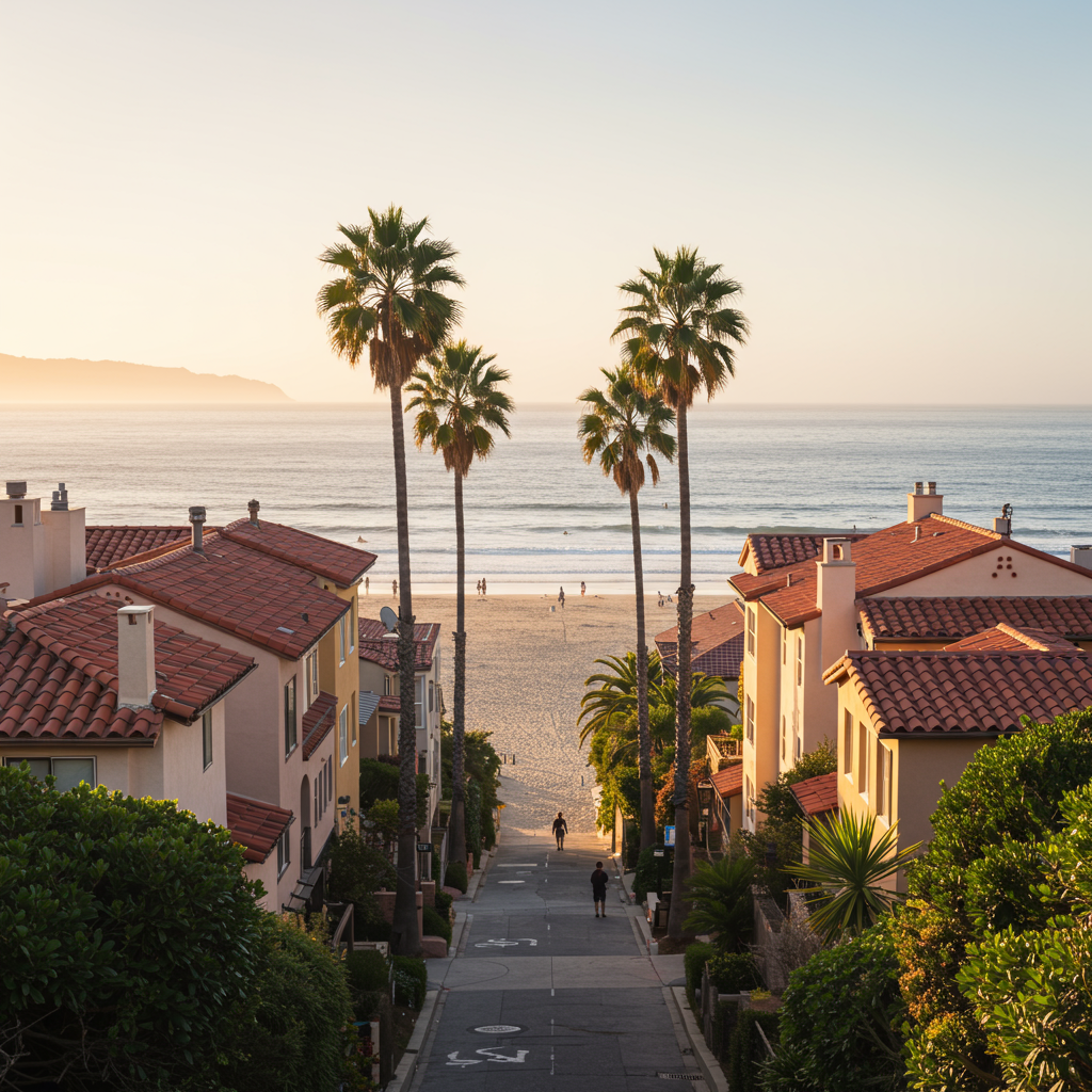 Ocean view homes in Southwest San Clemente
