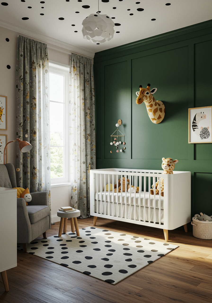 Image may contain Home Decor Bed Furniture Indoors Nursery Room Rug Toy Crib Infant Bed and Couch