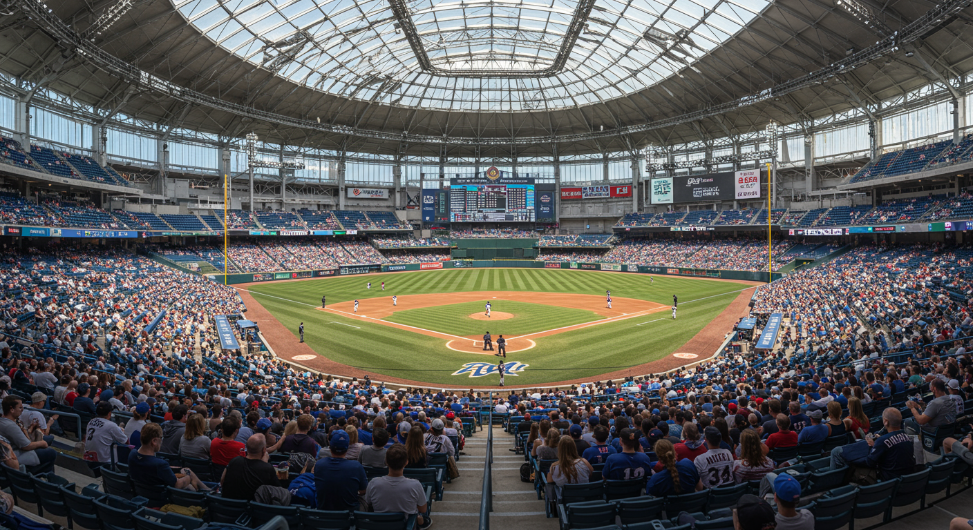 Marlins game at loanDepot